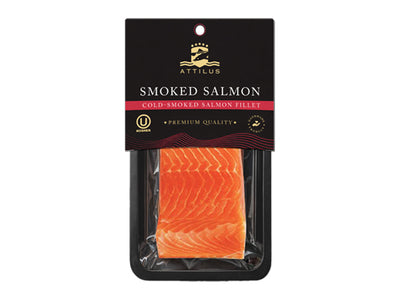 Cold smoked salmon